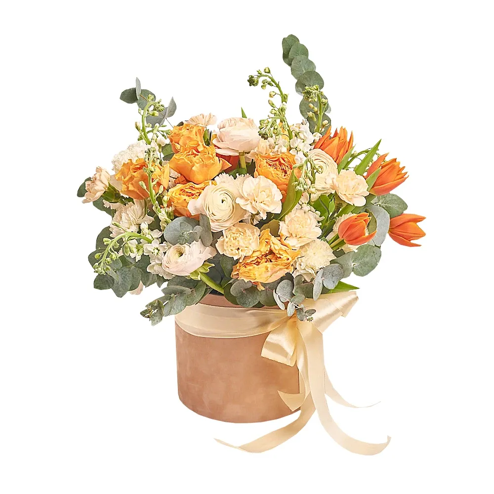 Цветы в коробке 